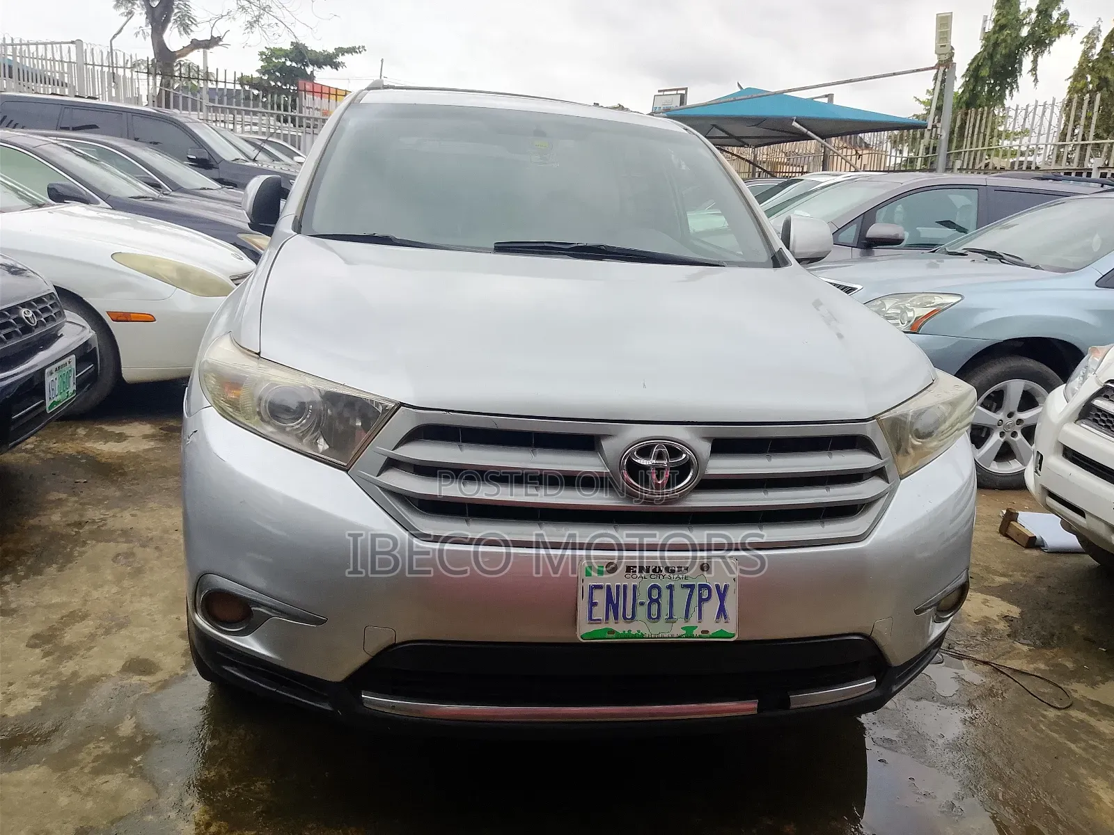 Toyota Highlander Limited 2011 Silver