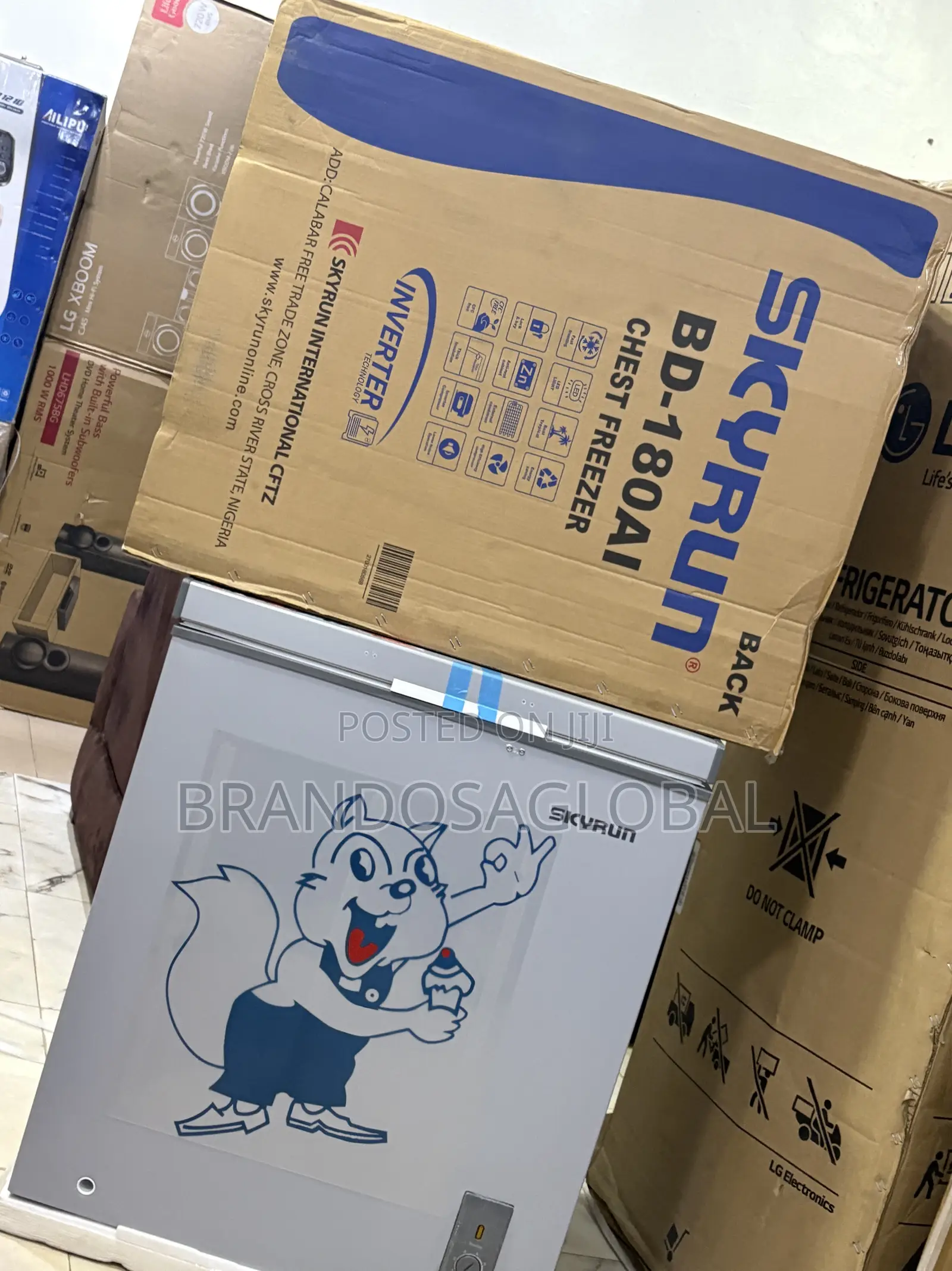 Original Skyrun BD-180 Chest Freezer