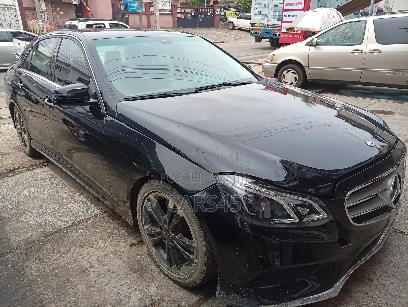 Mercedes-Benz E350 2014 Black