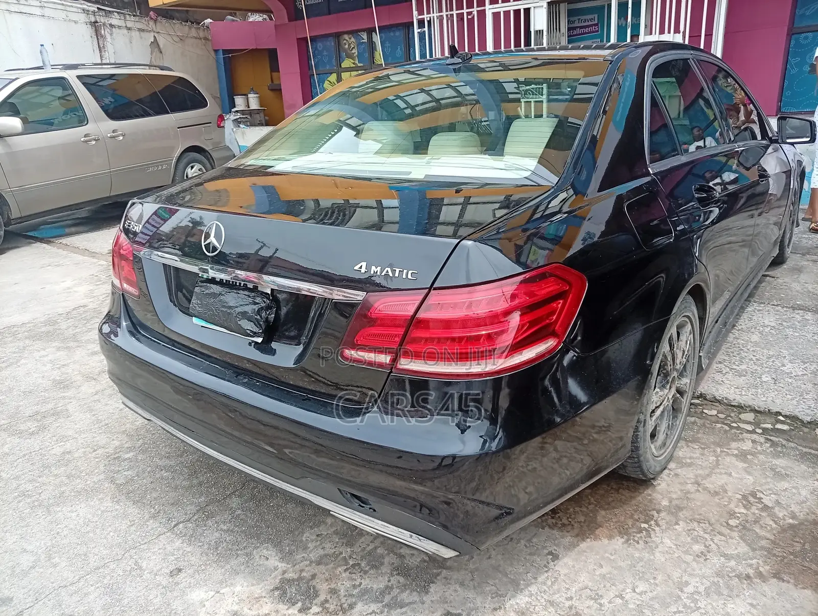 Mercedes-Benz E350 2014 Black