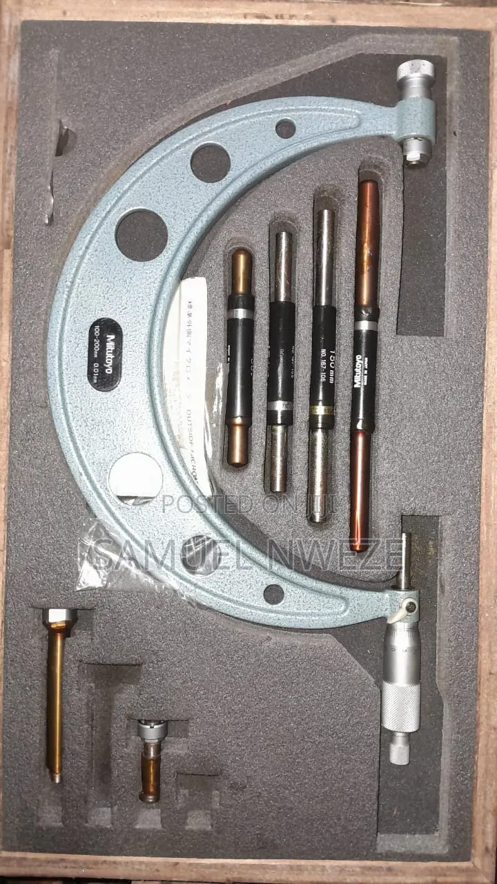 100-200mm Outside Micrometer Mitutoyo- All Sizes Available