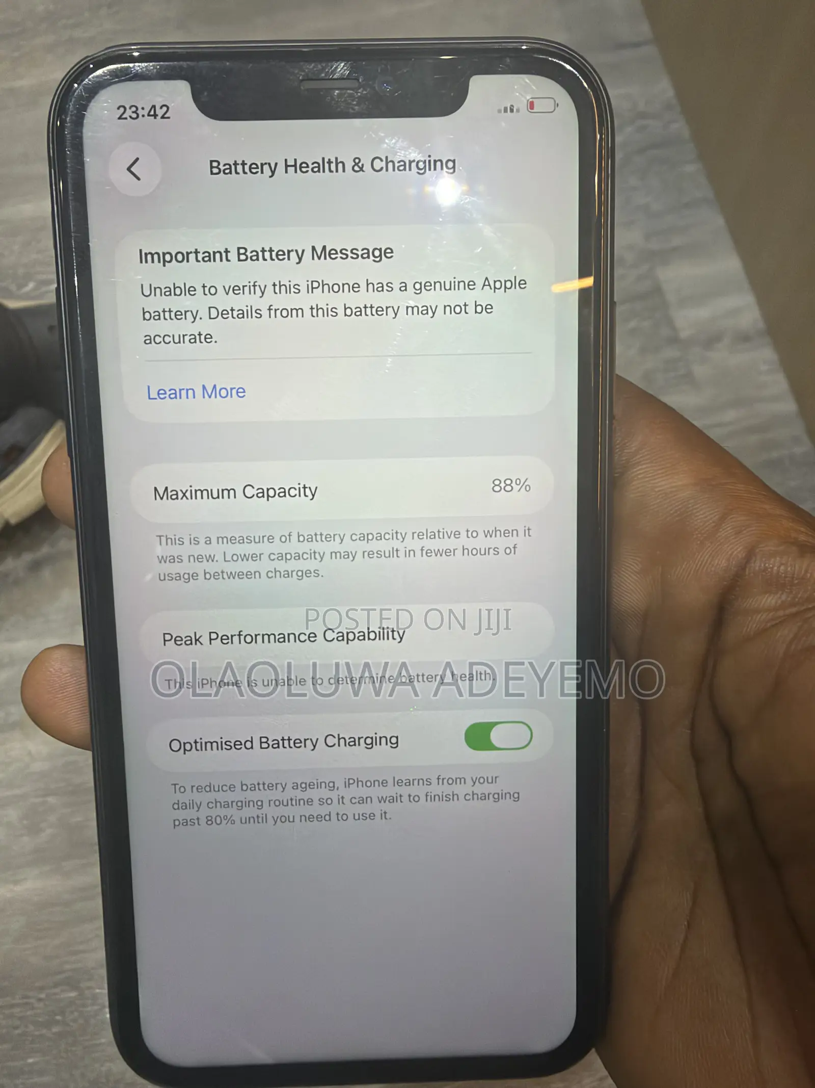 Apple iPhone 11 128 GB Black