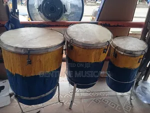 3 Set of Local Drum(Agbamole)