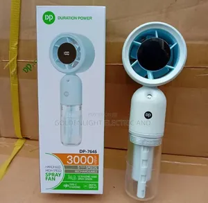 DP-7645 Rechargeable Handheld High-Speed Spray Fan (3000mAh).