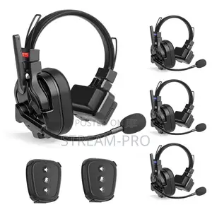 CAME-TV KUMINIK8 PRO Wireless Intercom Headset - 4 Headsets + 2 NANO
