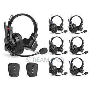 CAME-TV KUMINIK8 PRO Wireless Intercom Headset - 7 Headsets + 2 NANO