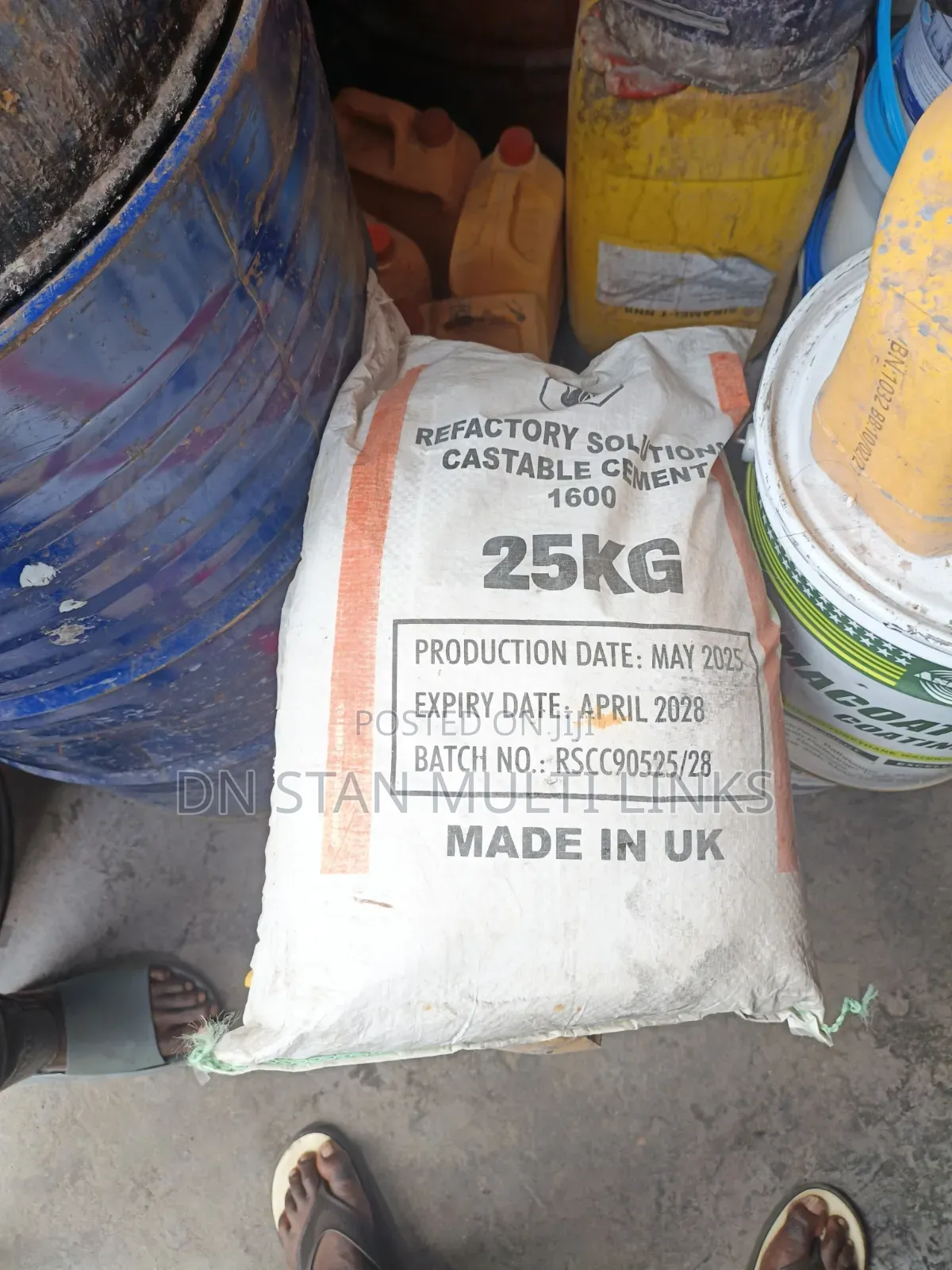 Refractory Solution Castable Cement