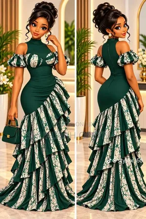 Beautiful Gown by Shukurah
