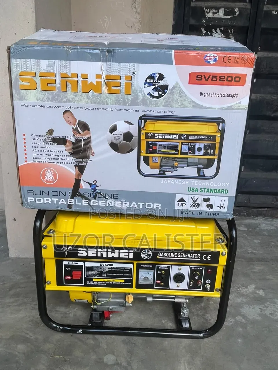 2.2kva Senwei Generator