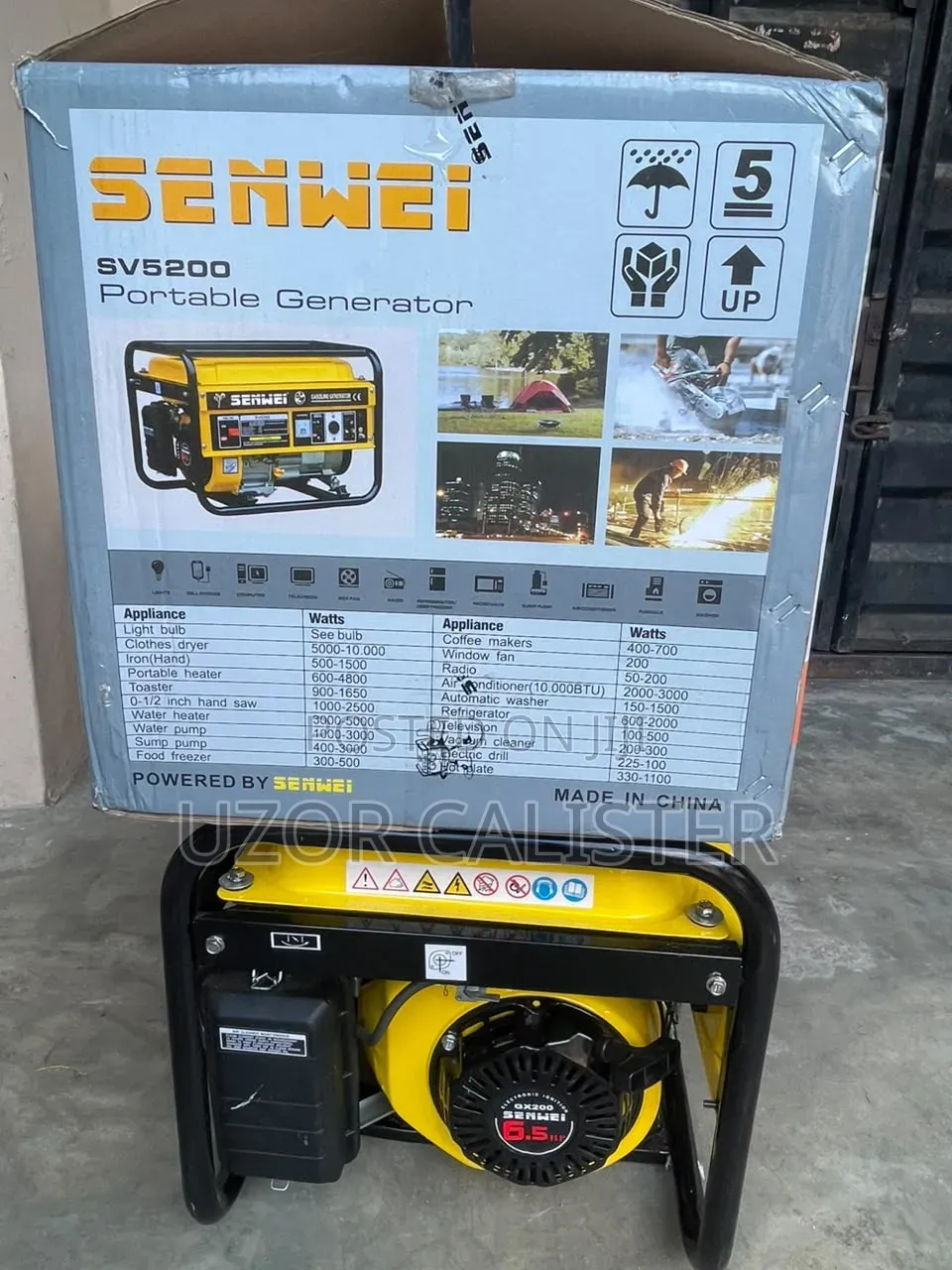 2.2kva Senwei Generator