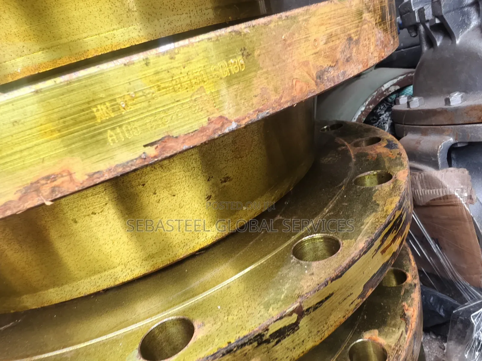 18" Cl150 Schedule 80 Weld Neck Flange A105