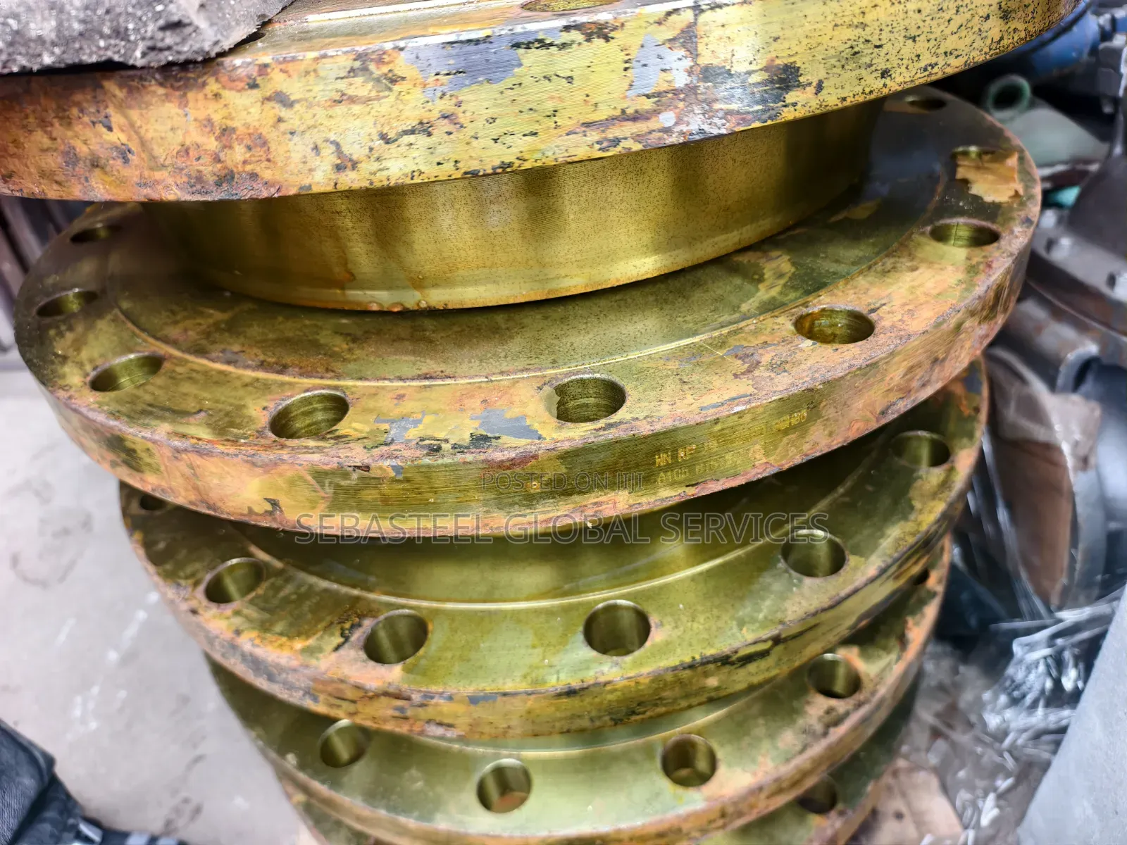 18" Cl150 Schedule 80 Weld Neck Flange A105