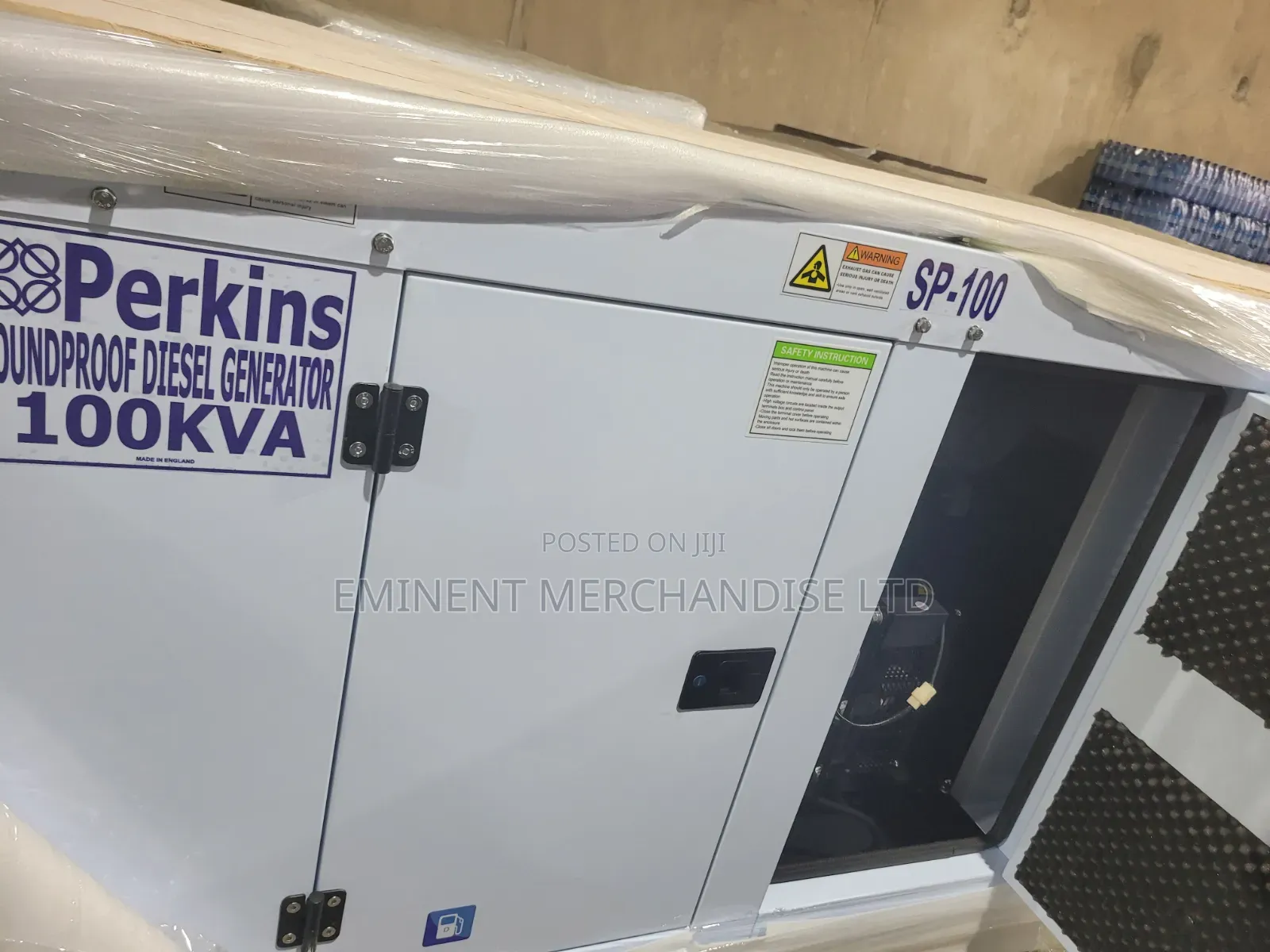 Performance, Protective and Practical 100kva Perkins Generator