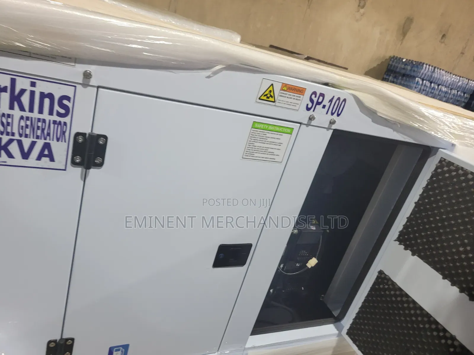 Performance, Protective and Practical 100kva Perkins Generator