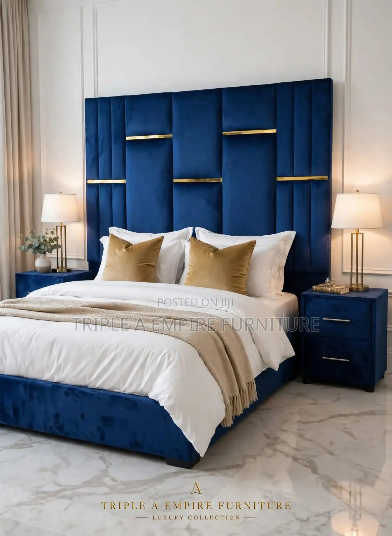 Bed and Bed Frame