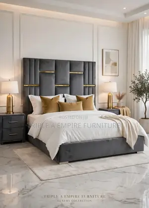 Bed and Bed Frame