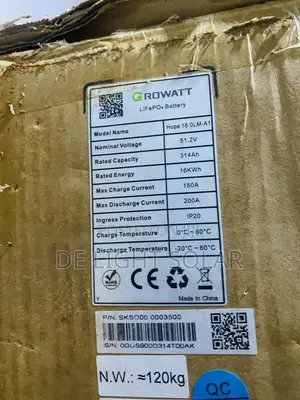 16kwh 51.2v Growth Lithium Battery
