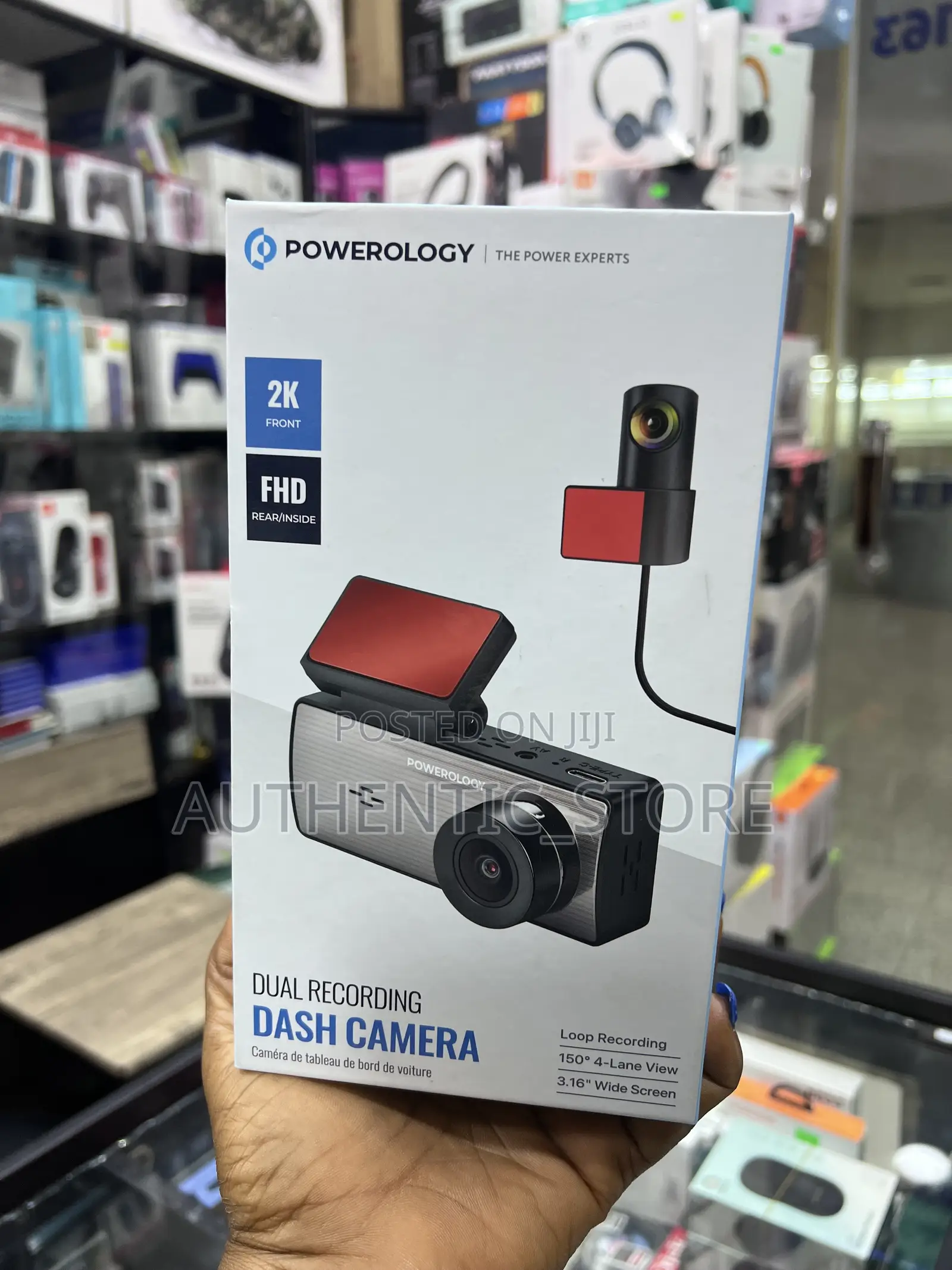 Powerology Dual Recording Dash Camera