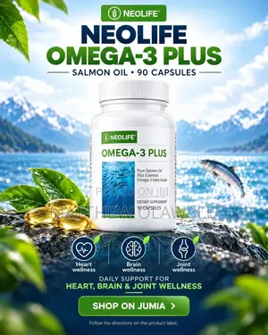 Omega-3 Plus Fish Oil Supplement – 90 Capsules