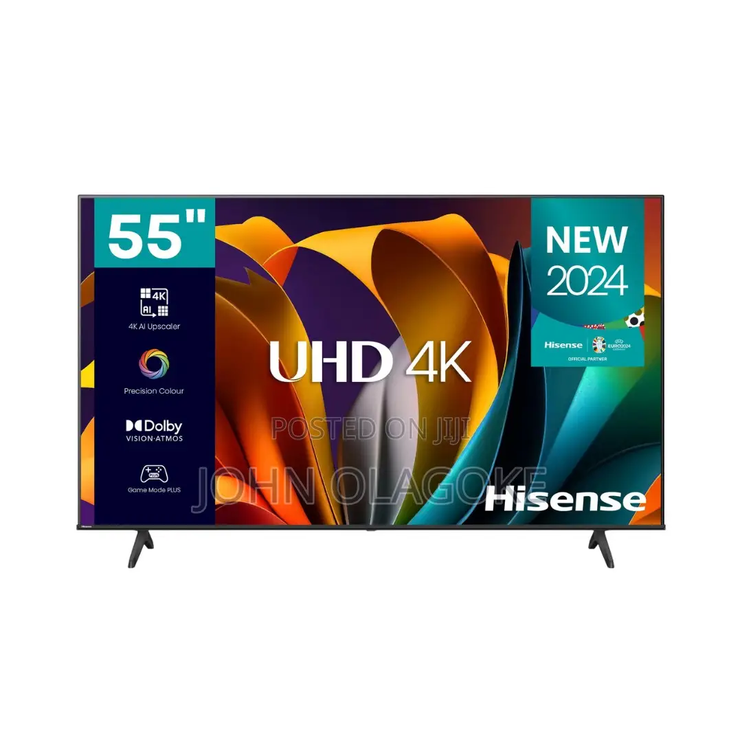 Hisense A6 Series 55-Inch Class Uhd Smart 55a6h Black