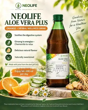 Aloe Vera Plus Orange Drink – 1 Litre