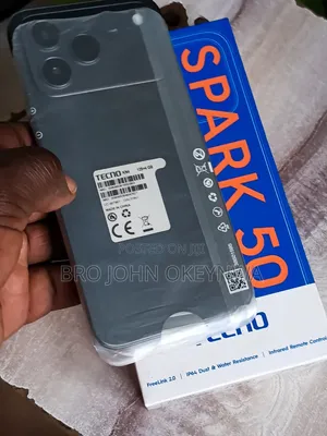 Tecno Spark 50 128 GB Black