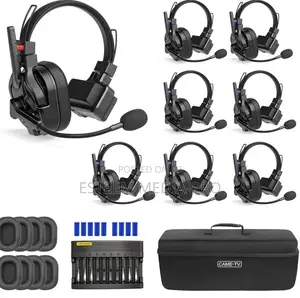 CAME-TV KUMINIK8 PRO 1.9GHz Full-Duplex Wireless Headset - 8 Pack