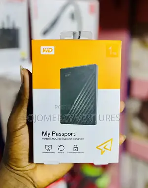 Western Digital (WD) My Passport 1TB Portable External Hard Drive