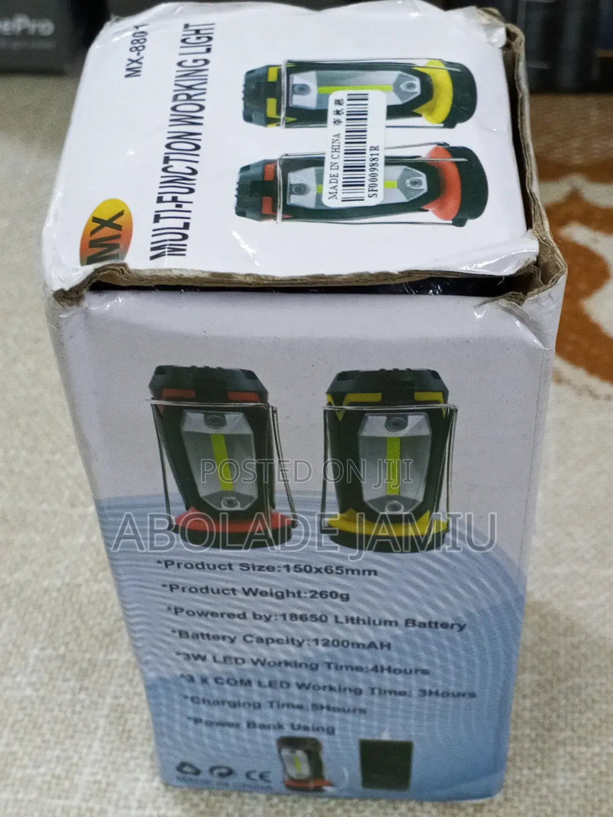 Mx-8801 Multifunction Working Light