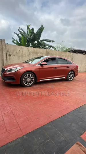 Hyundai Sonata 2015 Orange