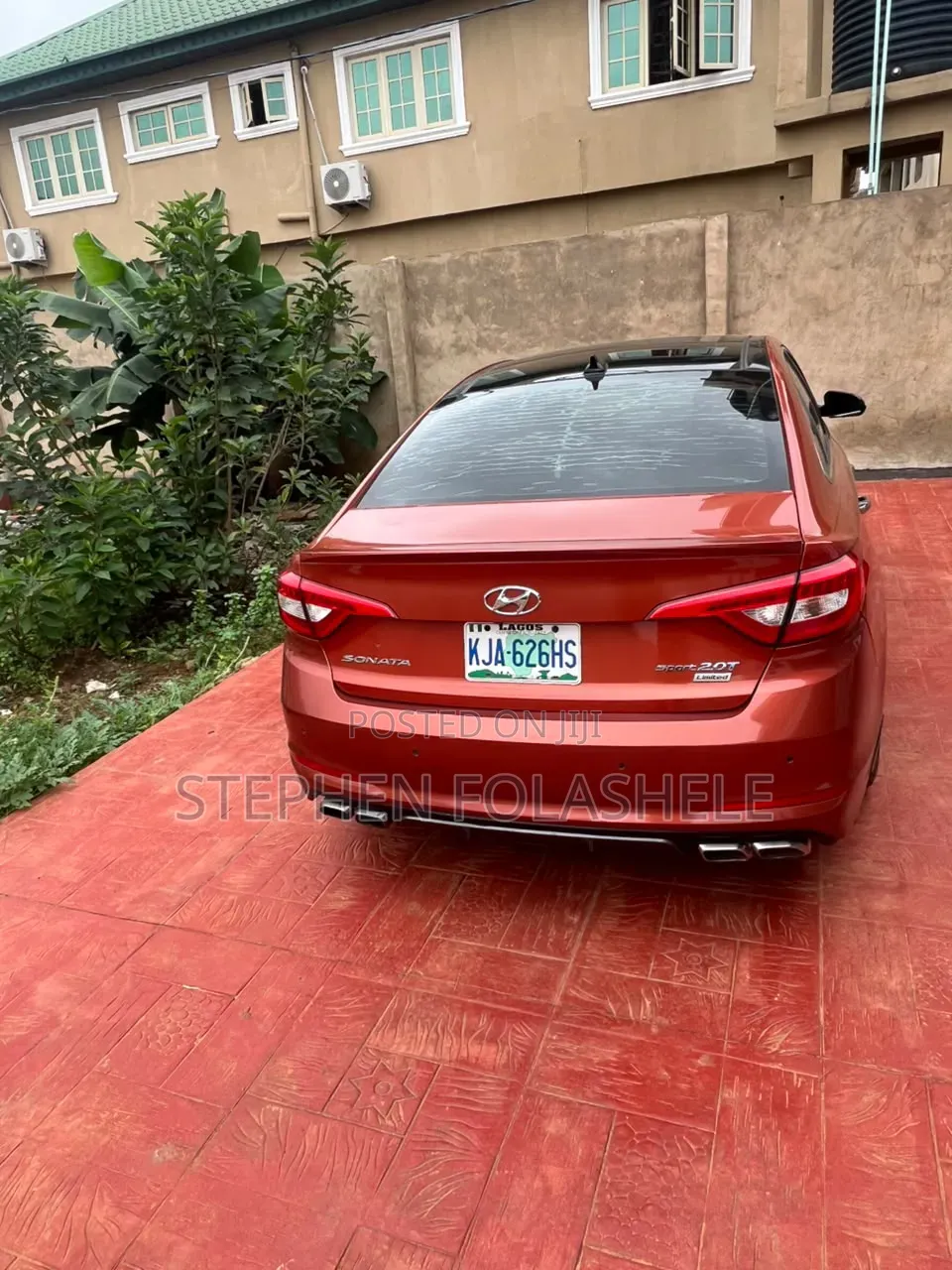 Hyundai Sonata 2015 Orange