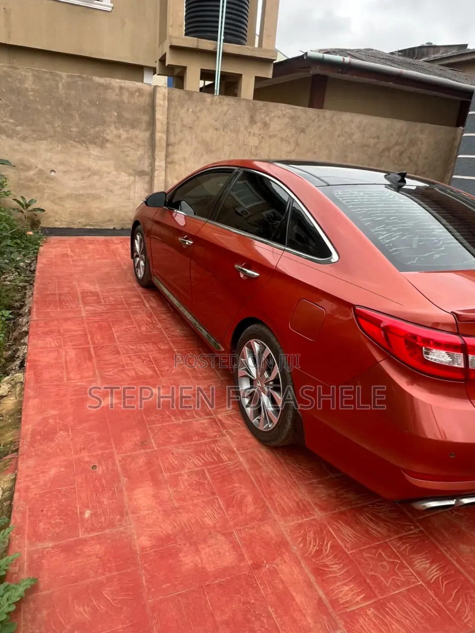Hyundai Sonata 2015 Orange