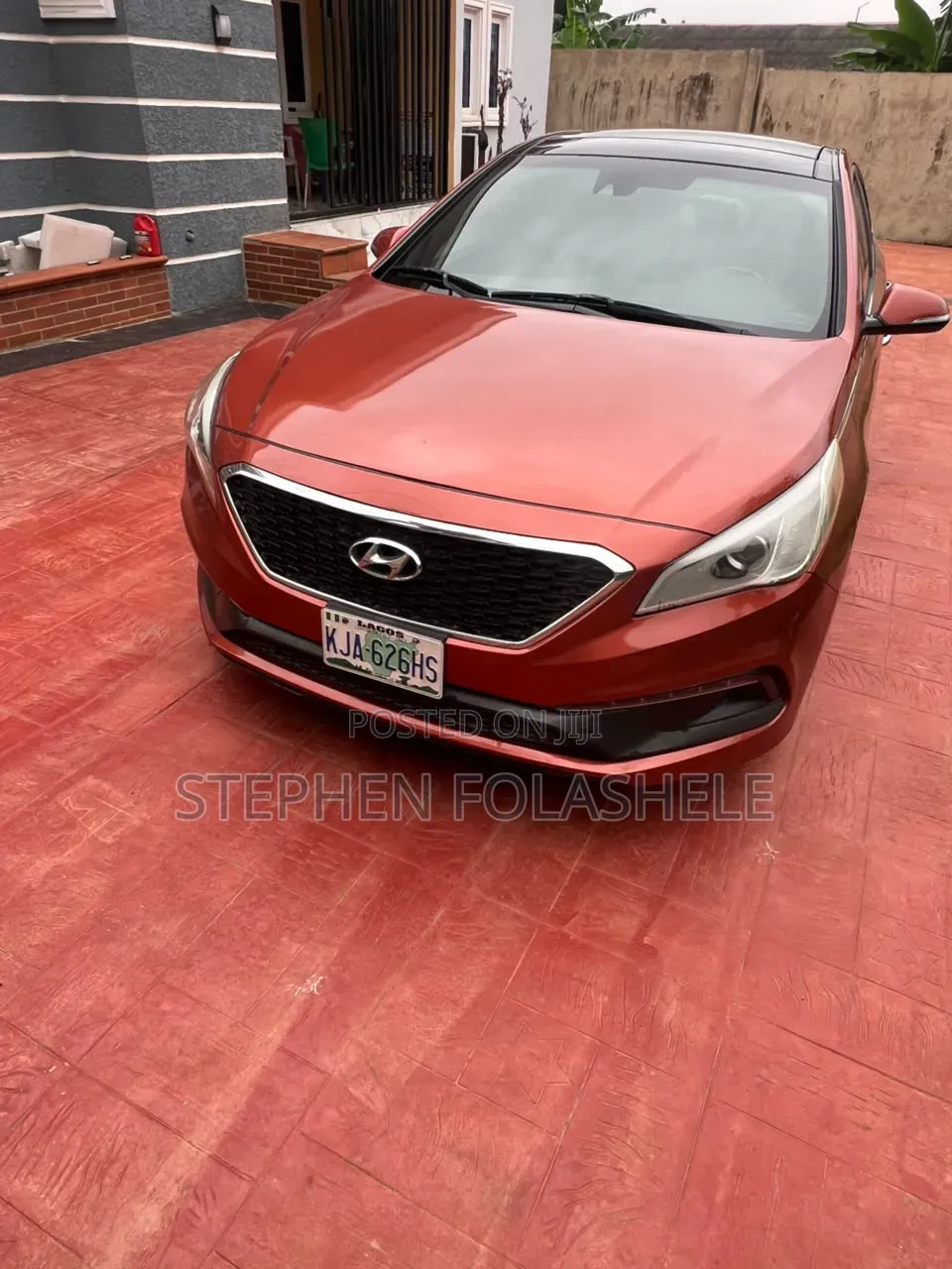 Hyundai Sonata 2015 Orange