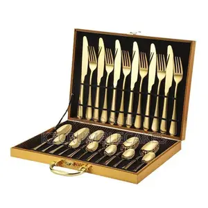 24-Piece Stainless Steel Cutlery Set