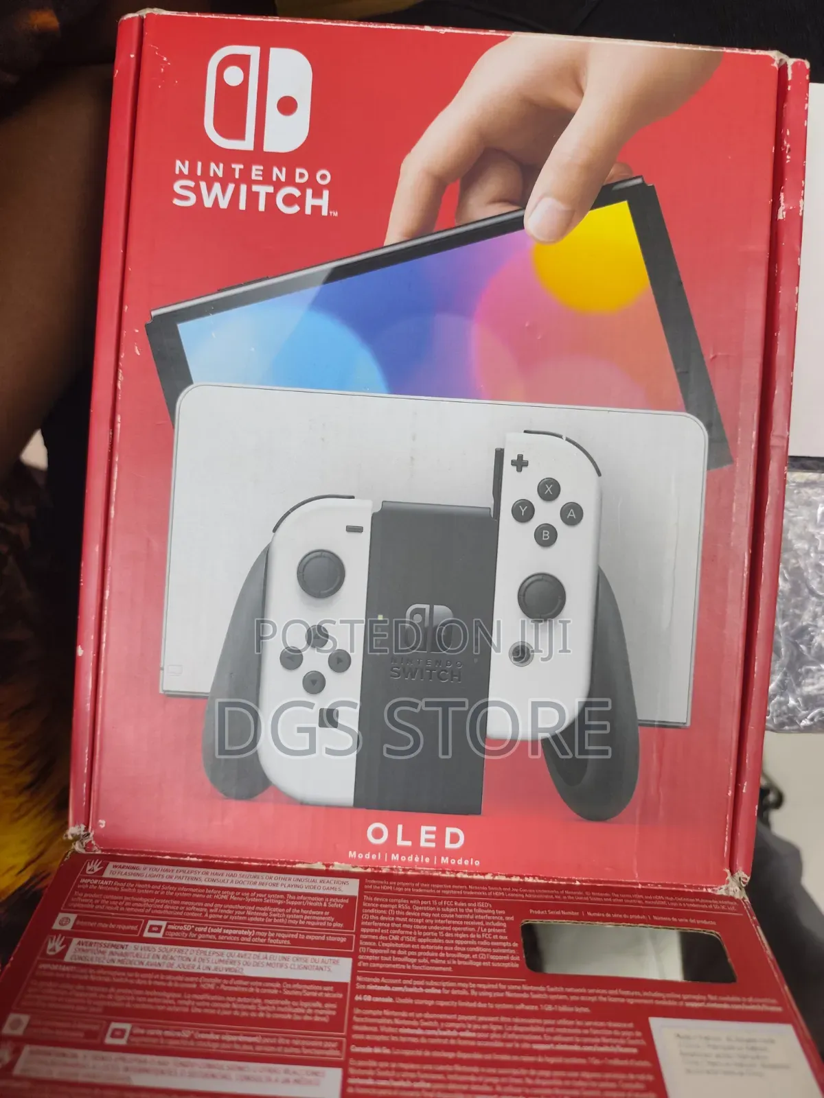Open Box Nintendo Switch OLED Console