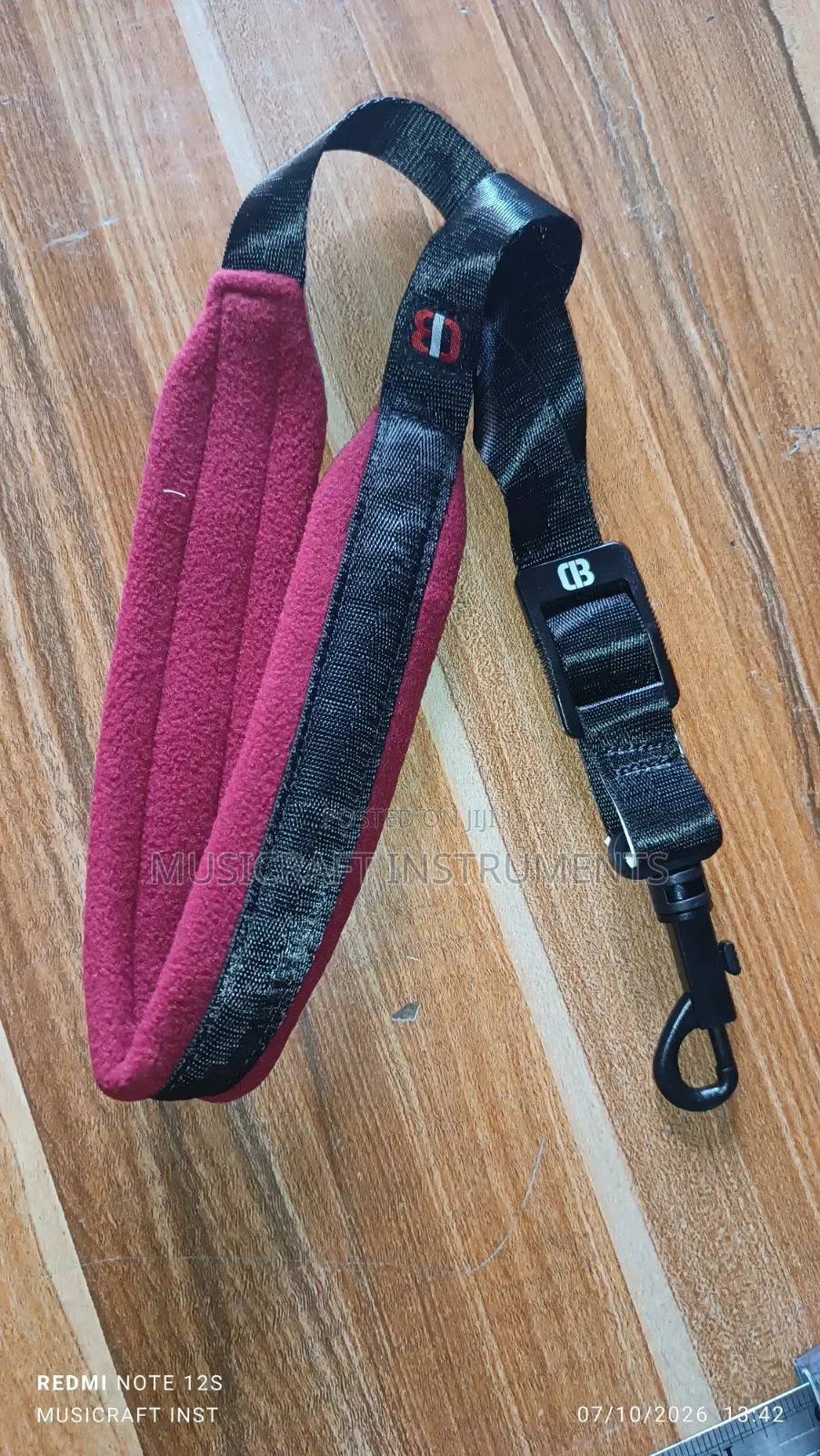 CB Professional Padded Saxophone Strap