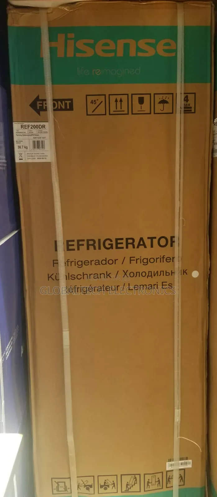 Hisense Top Freezer Refrigerator 154L (200DR)