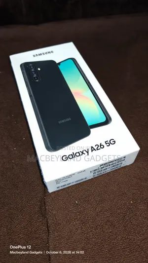 New Samsung Galaxy A26 128 GB Black