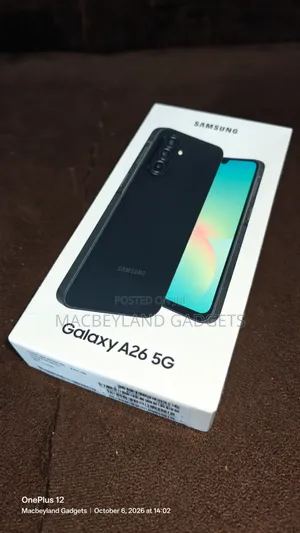 New Samsung Galaxy A26 128 GB Black