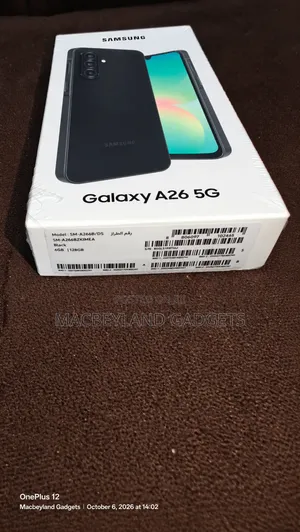 New Samsung Galaxy A26 128 GB Black