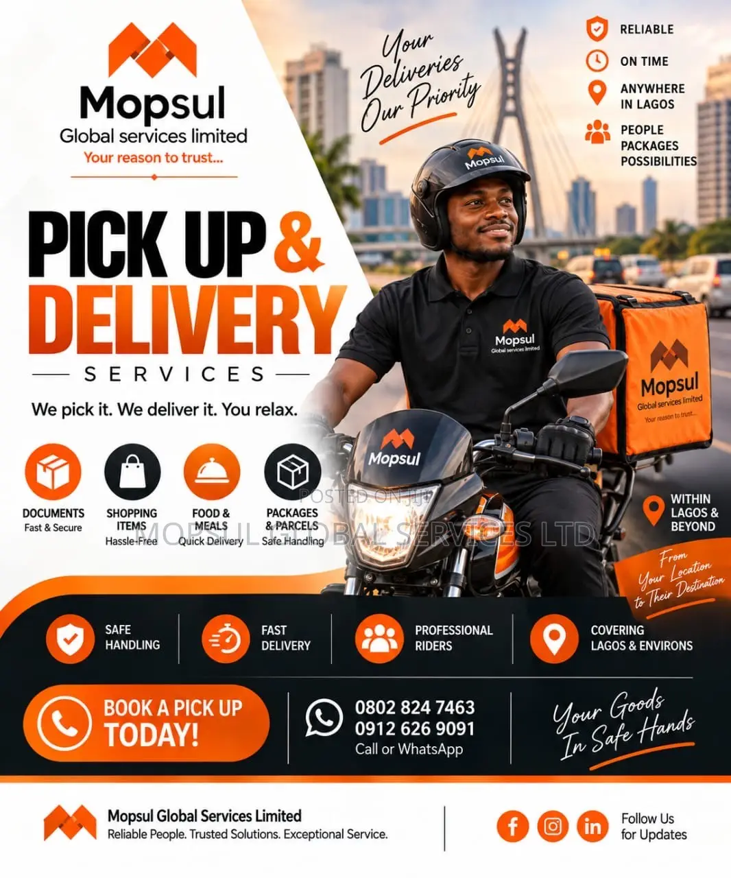 Pick Up and Delivery