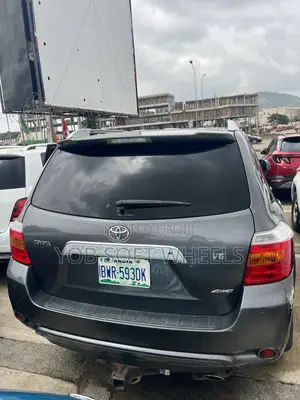 Toyota Highlander Limited 2008 Gray