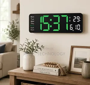 Big Digital Clock With Remote