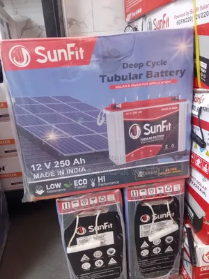 SUNFIT Solar Tubular Battery 250ah 12v
