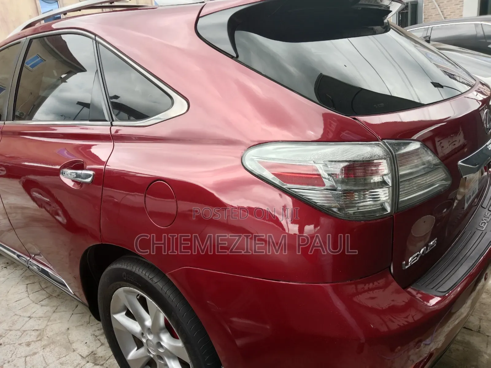 Lexus RX 350 2010 Red