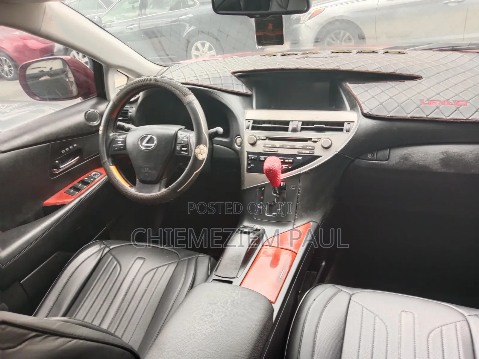 Lexus RX 350 2010 Red