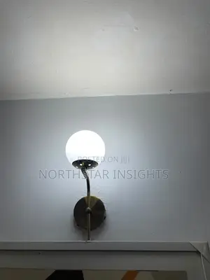 Modern Glass Sphere Wall Lamp