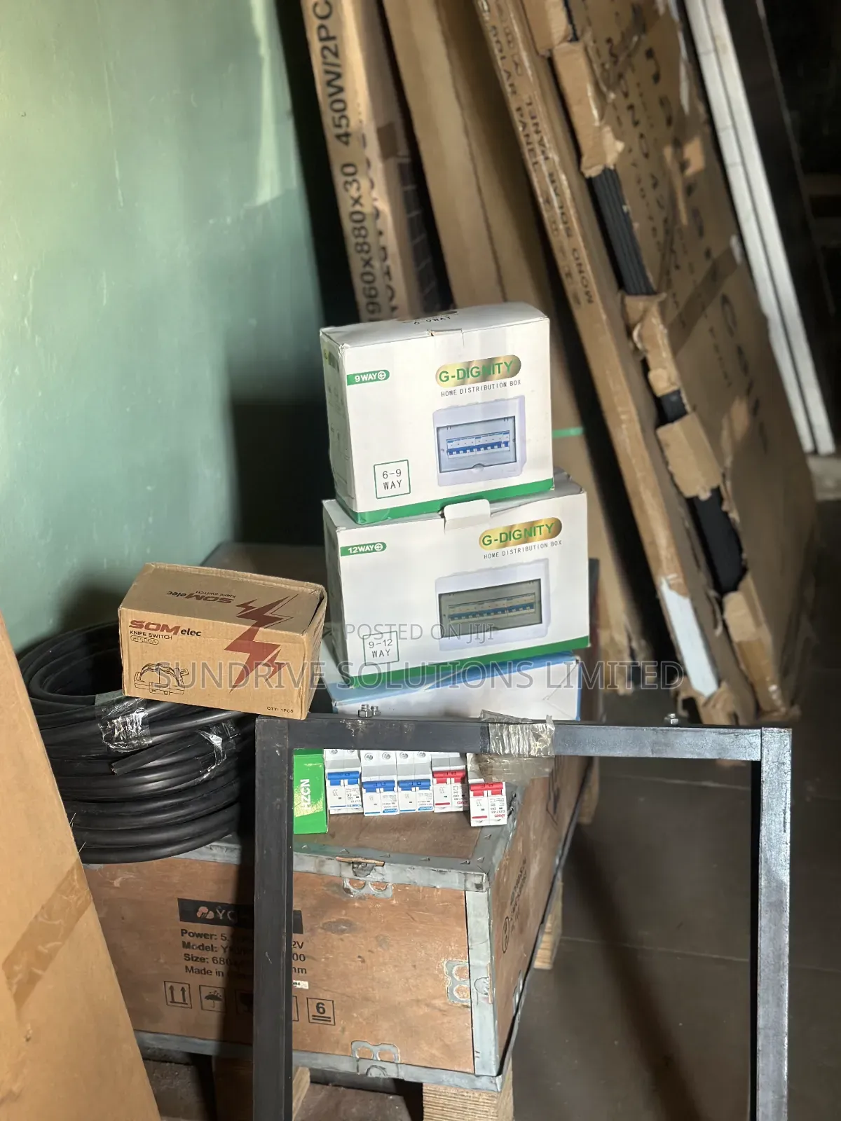 Solar Installation Materials