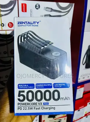 Zentality Powercore VX P050 50,000mAh Power Bank