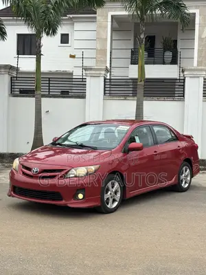 Toyota Corolla S 4dr Sedan (1.8L 4cyl 4A) 2011 Red